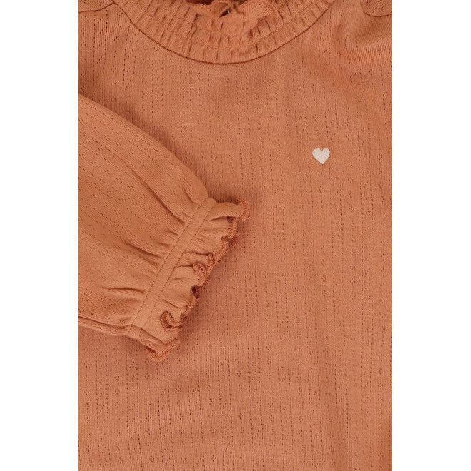 Little pointel T-shirt  s/s 404 Soft apricot