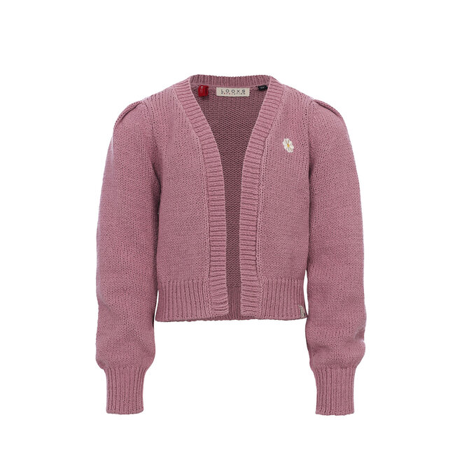 Little knitted pullover 586 Mauve Blush