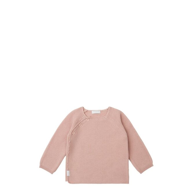 U Vest Gebreid ls Pino -Rose Smoke