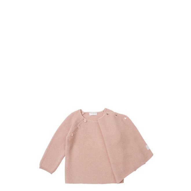 U Vest Gebreid ls Pino -Rose Smoke