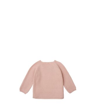 Noppies Rose smoke unisex cardigan wrap knit pino