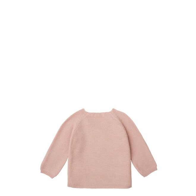 U Vest Gebreid ls Pino -Rose Smoke