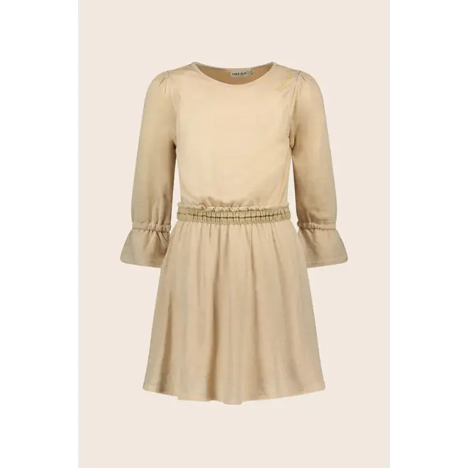 Flo girls metallic jersey dress 006 Champagne