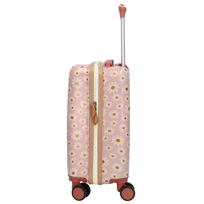 Zebra Travel Koffer Lichtroze 083-