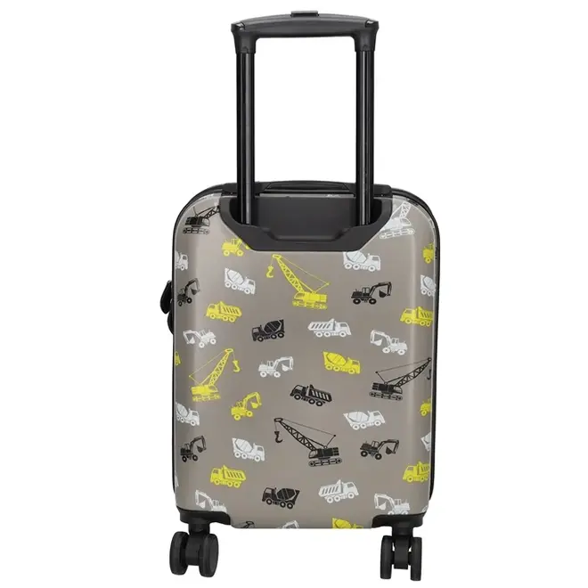 Zebra Travel Koffer Grijs 012-