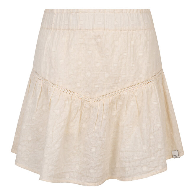 Lace Ruffle Skirt 910 Sandshell