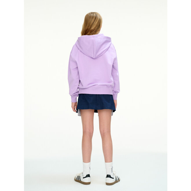 Relaxed-fit college hoodie -  wild violet 106 -