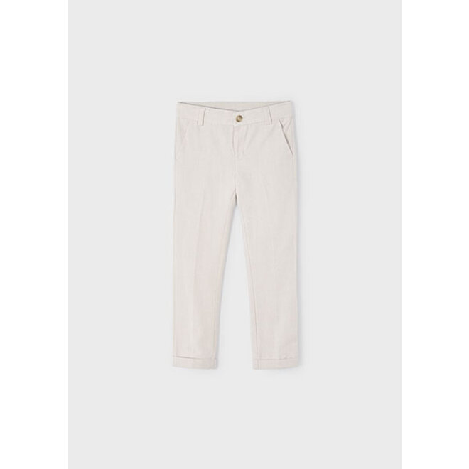 Linen suiting pants           93 Raffia