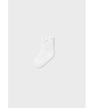 Mayoral Openwork socks                18 White