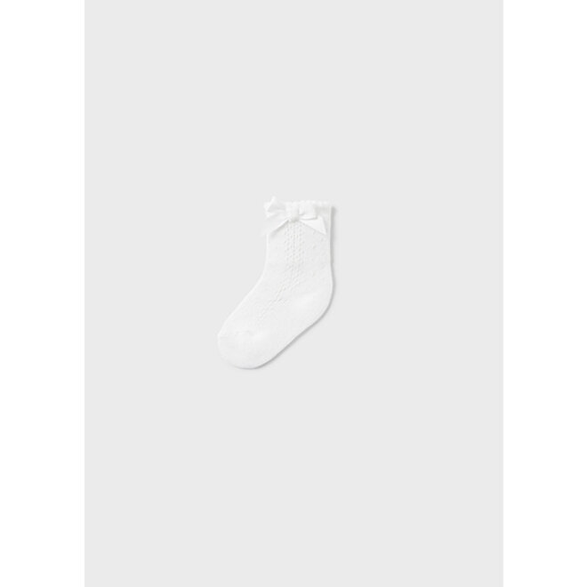 Openwork socks                18 White