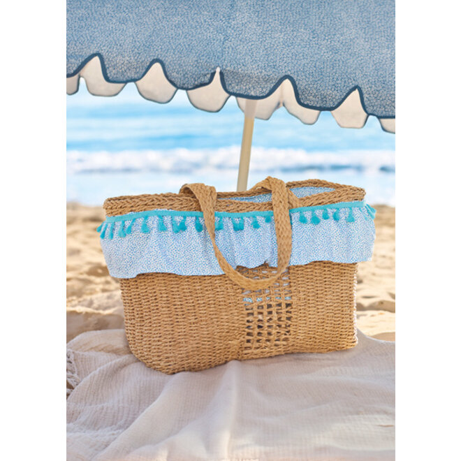 Beach bag                     10 Capri blue