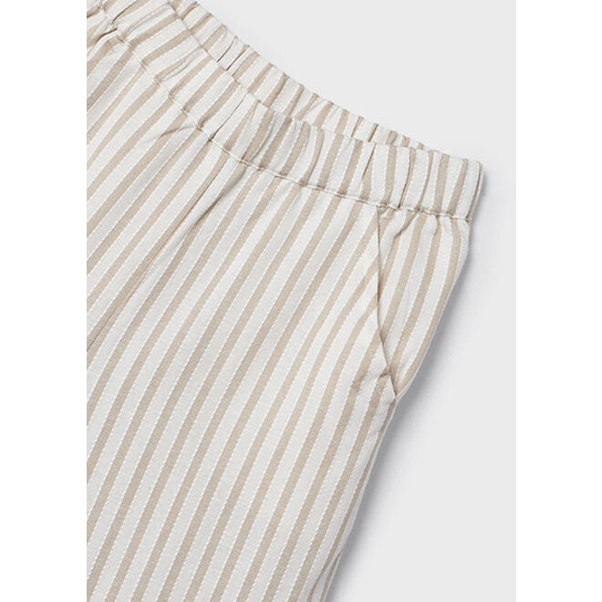 Stripes long trousers         19 Beige