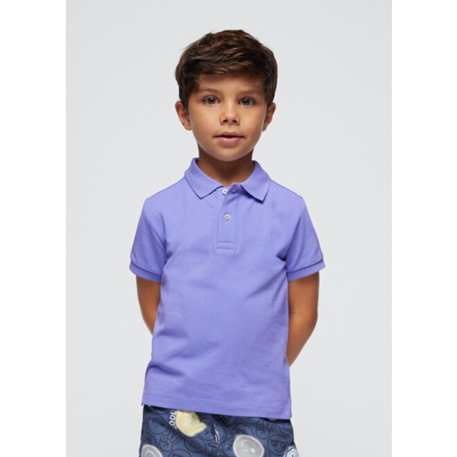 Basic s/s polo                33 Lilac