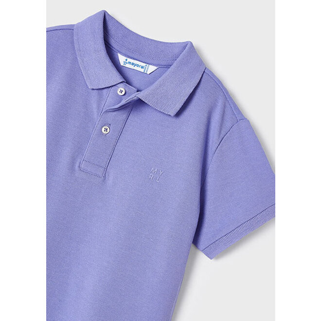 Basic s/s polo                33 Lilac