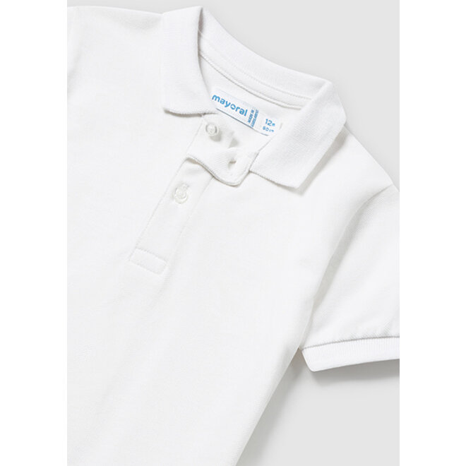 Basic s/s polo                15 White