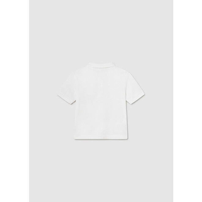 Basic s/s polo                15 White