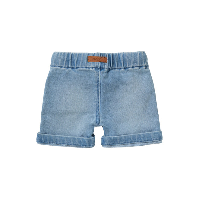 Boys Short Denim Bayport P045 Light Blue Wash