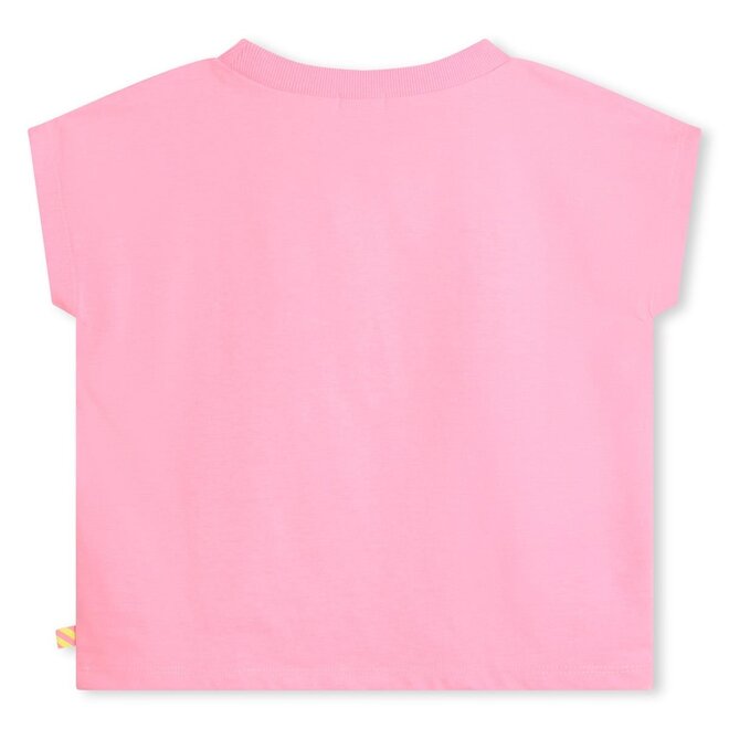 T-SHIRT KORTE MOUWEN 462 ROZE