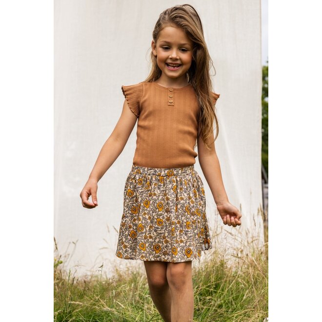 Little skirt 812 Orange Floral