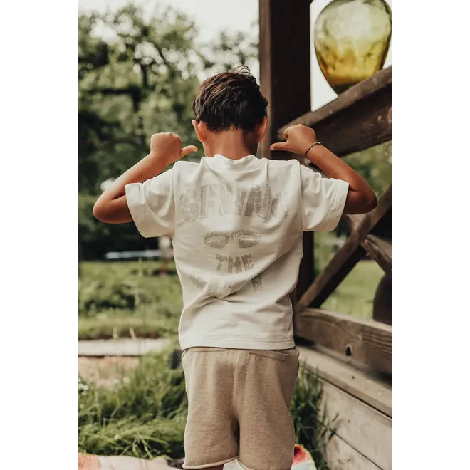 Perth jersey shirt  off-white