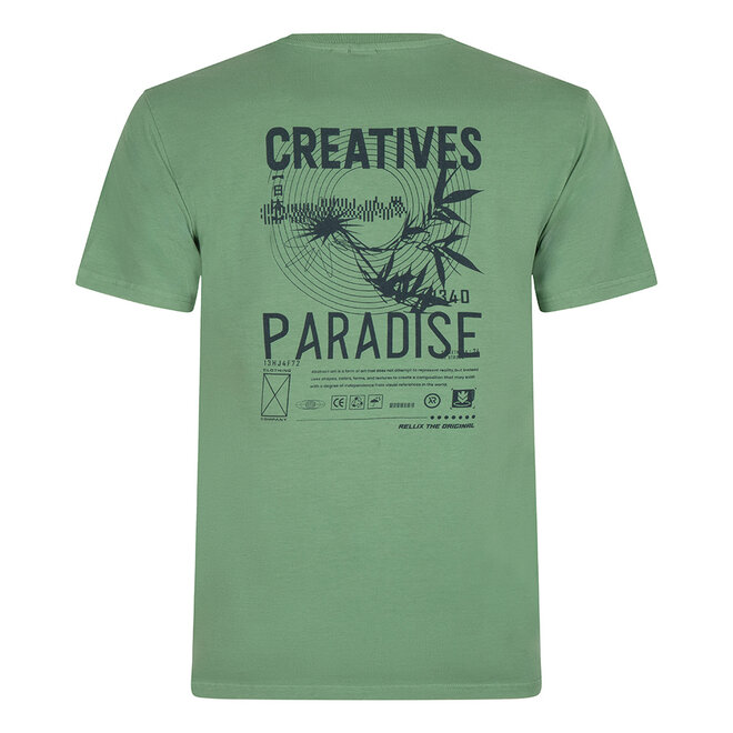T-Shirt Creatives Paradise 677 Spring Army