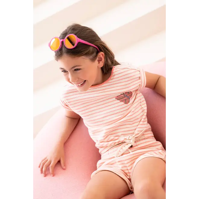 Flo girls sweat short 201 Lt pink