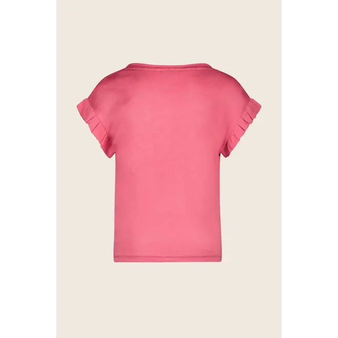 Flo girls metallic slub jersey tee 230 Pink