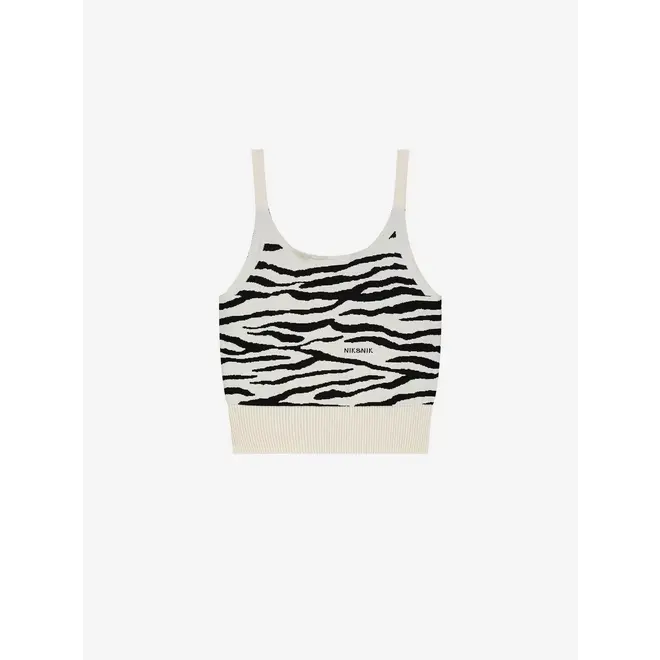 Crazy Top Zebra Print