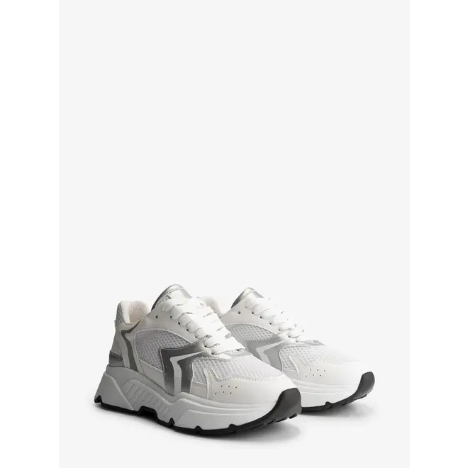 Dula Sneakers  2070 Off White/Silver