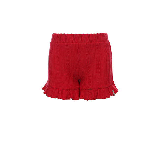 Little ajour short 272 Red