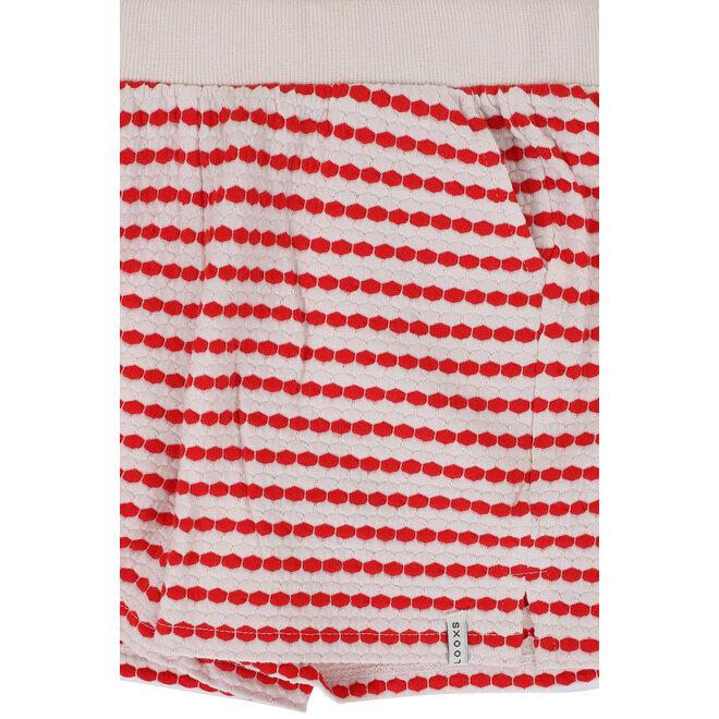 Little striped short 272 Red