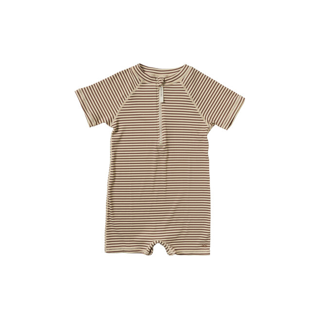 Rib Stripe | Skip 151 Carob Brown