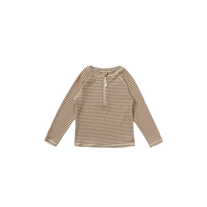 Rib Stripe | Stijn 151 Carob Brown