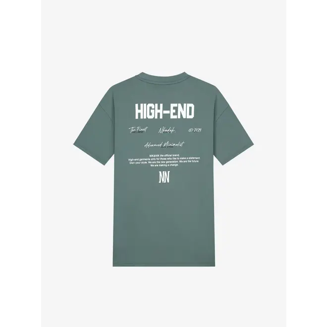 High End T-Shirt 8054 Shady Steel