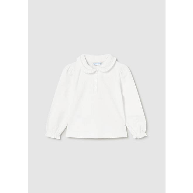 L s basic polo 104 31 Natural Pien Mats Kinderkleding