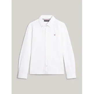 Tommy Hilfiger FLAG PIQUE REGULAR S, YBR White