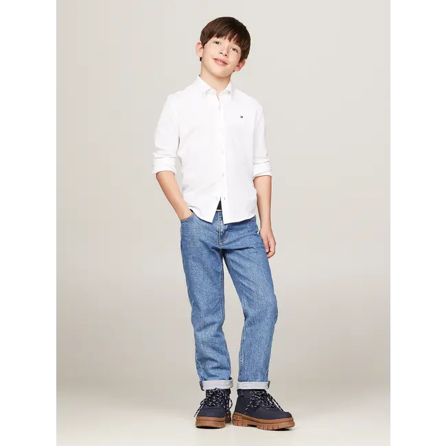 FLAG PIQUE REGULAR S, YBR White