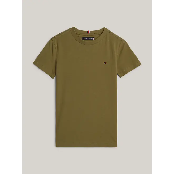 ESSENTIAL COTTON TEE, MSH Utility Olive