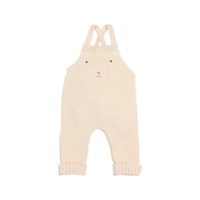 NB TEDDY DUNGAREE 000022 ECRU