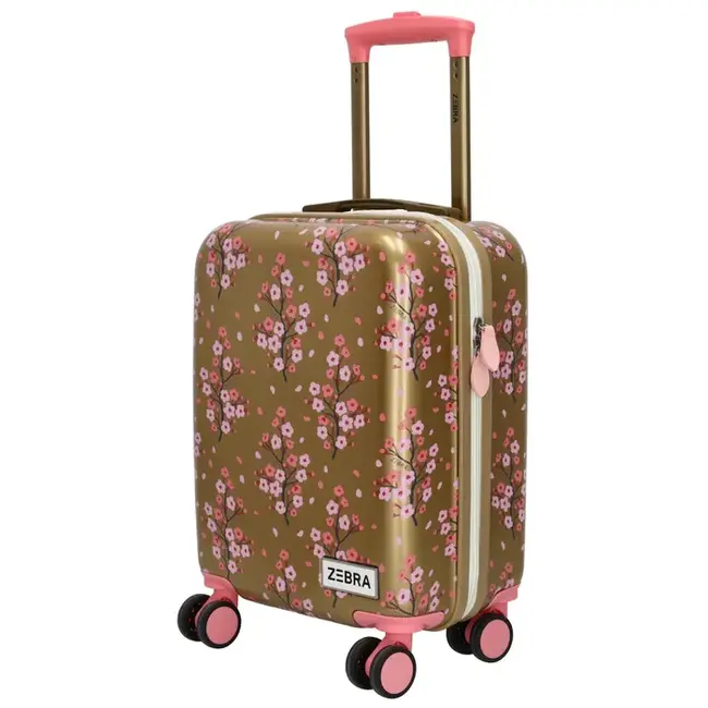 Zebra Travel Koffer Goud 996-