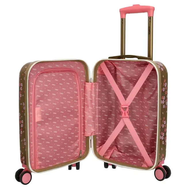 Zebra Travel Koffer Goud 996-