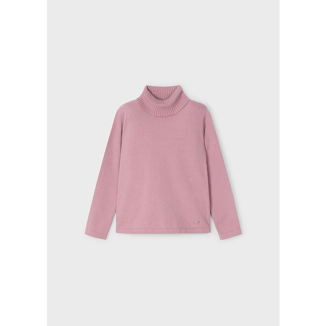 Basic knitting turtleneck     313 64 Rose