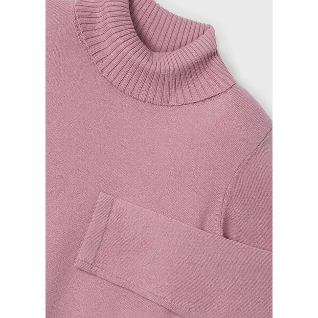 Basic knitting turtleneck     313 64 Rose