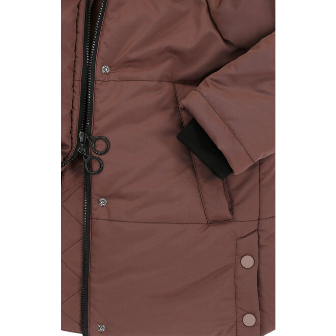 10sixteen outerwear parka 378 Hazelnut