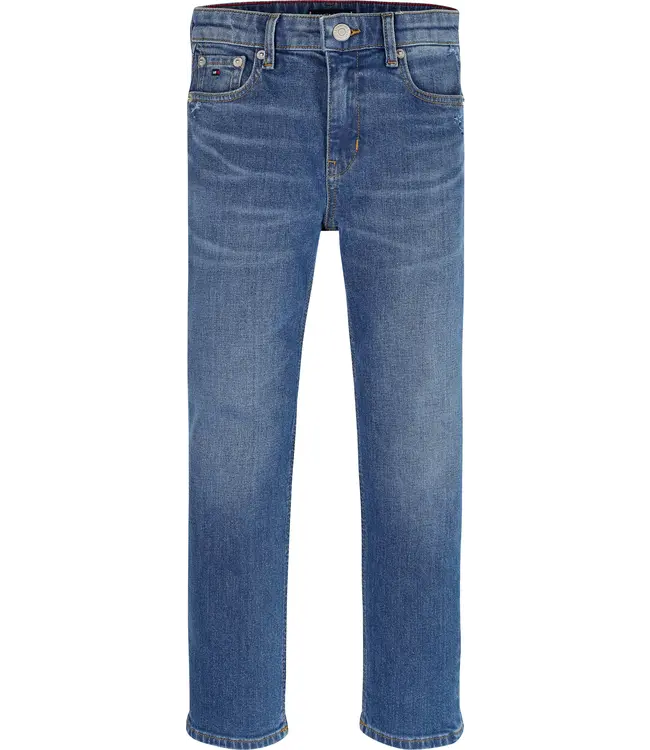 SKATER MID WASH, 0GYStreakyblue Straight