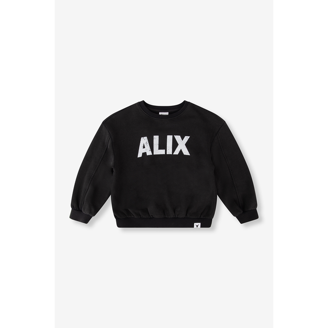 Kids knitted Alix sweater/Black