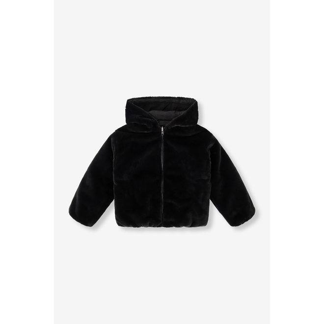 Kids woven reversible nylon jacket