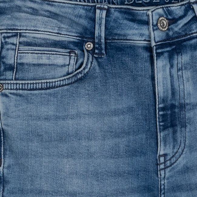 2763 Tapered Fit Grey 7185 Damaged Light Denim