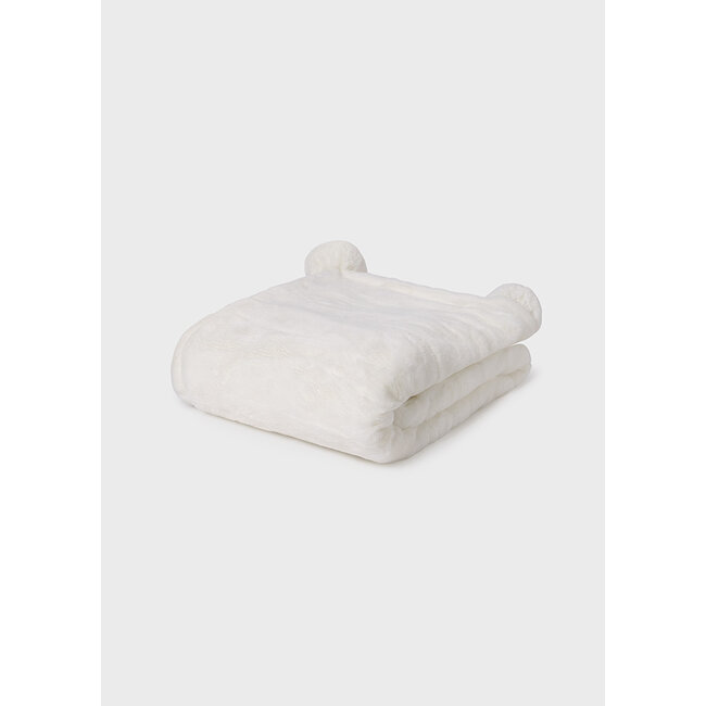 Pompom fur blanket            9492 84 Walnut