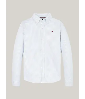 Tommy Hilfiger ALLOVER REGULAR SHIR, C1OBreezy Blue Stripes L/S Shirt